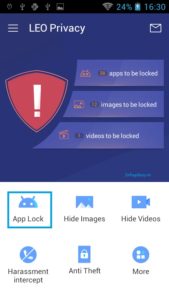 How to Lock Any Application or Games On Android-infogalaxy.in 
