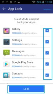 How to Lock Any Application or Games On Android-infogalaxy.in 