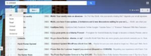 How to read all unread mails by just few clicks