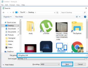 How To Password Protect Any File Using Notepad