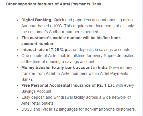 Everything You Need To Know About The New Airtel Payment’s Bank