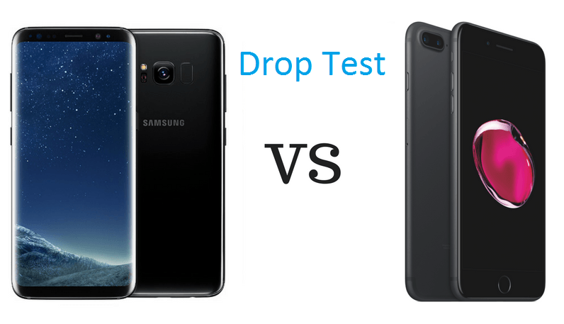 Drop Test Of Samsung Galaxy S8 And iPhone 7 Plus